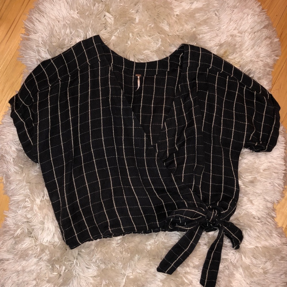 Free people wrap top